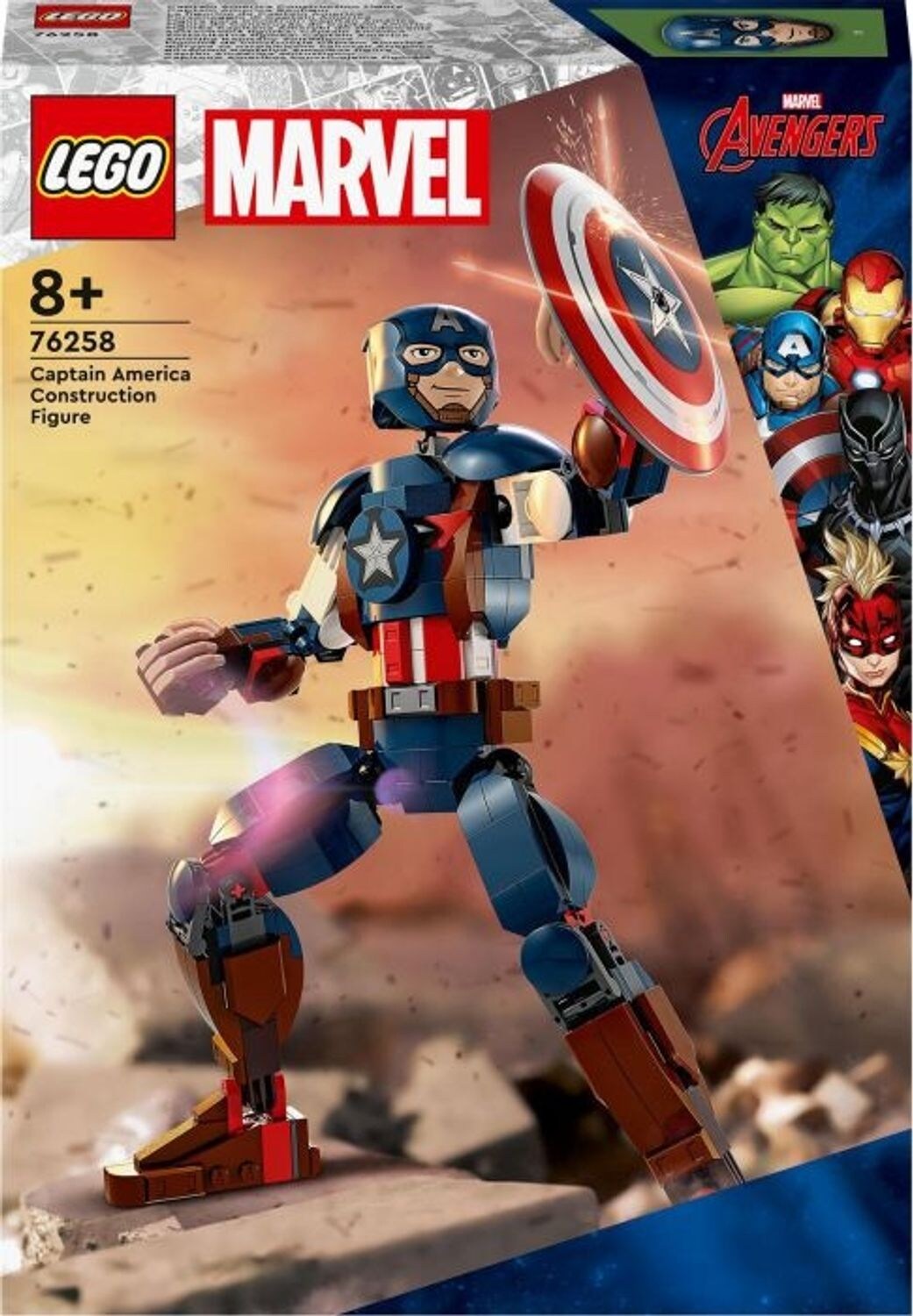 LEGO® Super Heroes Captain America Baufigur