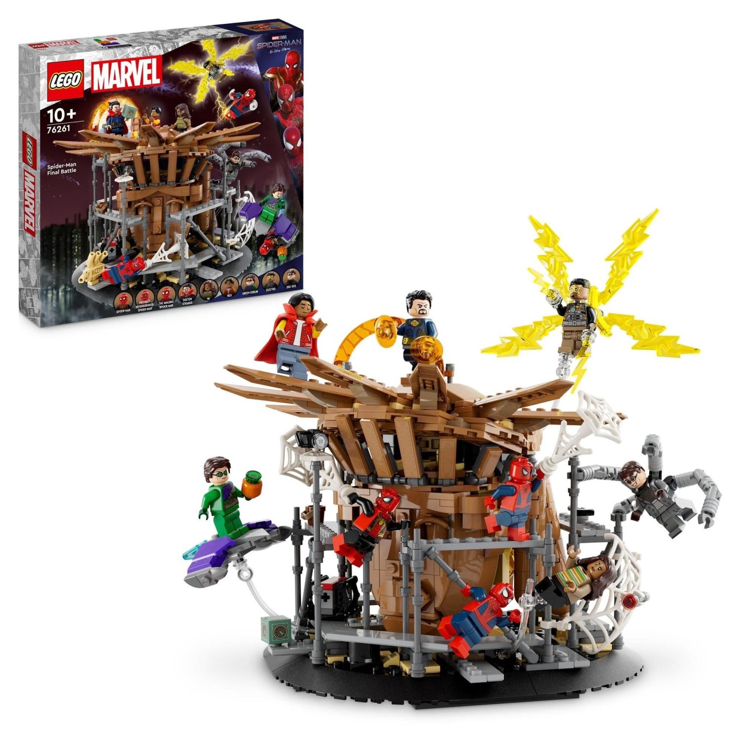 LEGO&reg; Super Heroes Spider-Mans gro&szlig;er Showdown 