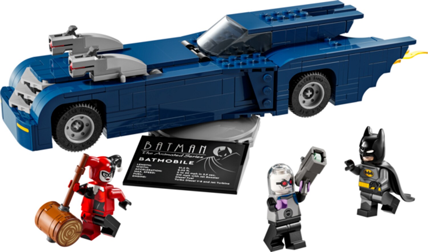 LEGO® DC Batman im Batmobil vs. Harley Quinn und Mr. Freeze