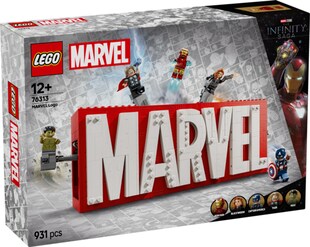 LEGO® Marvel MARVEL Logo & Minifiguren 