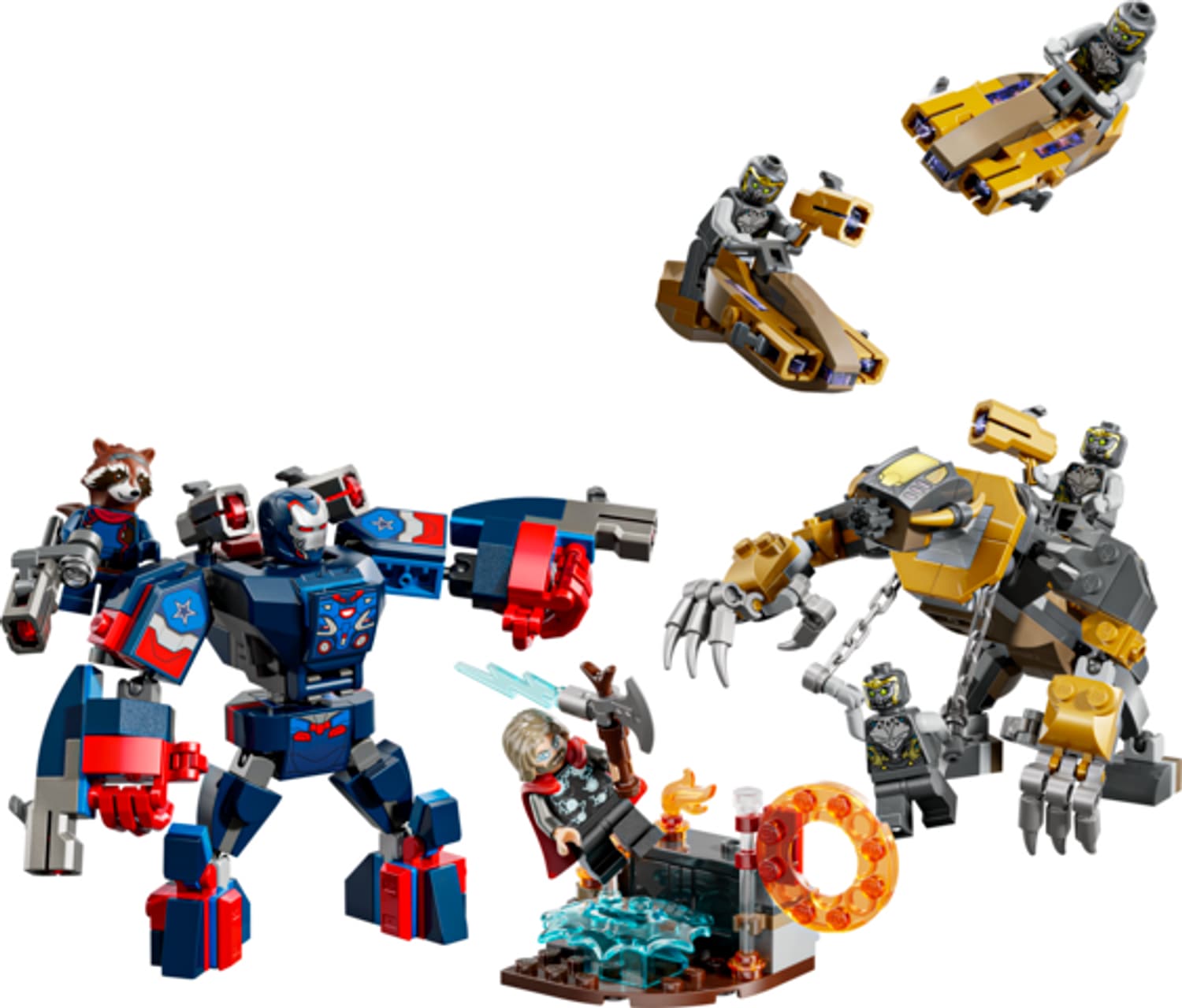 LEGO&reg; Marvel Avengers: Endgame Thor vs. Chitauri 