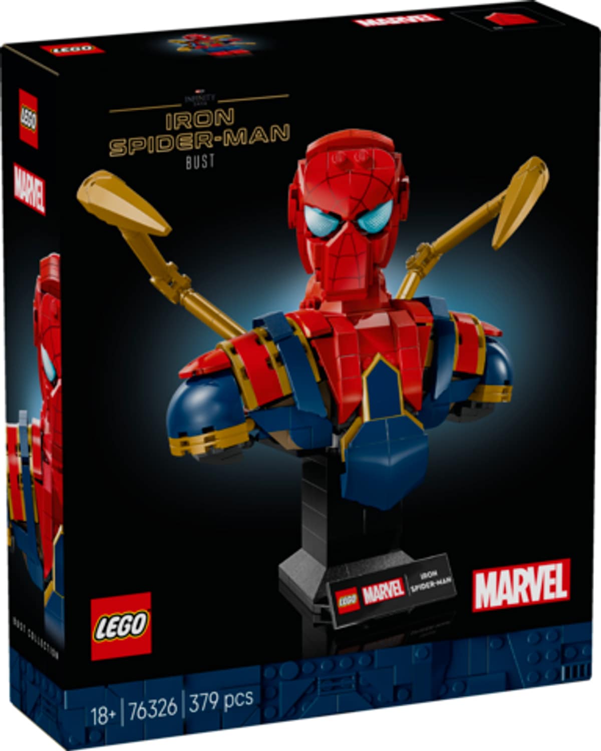 LEGO&reg; Marvel Iron Spider-Man B&uuml;ste 
