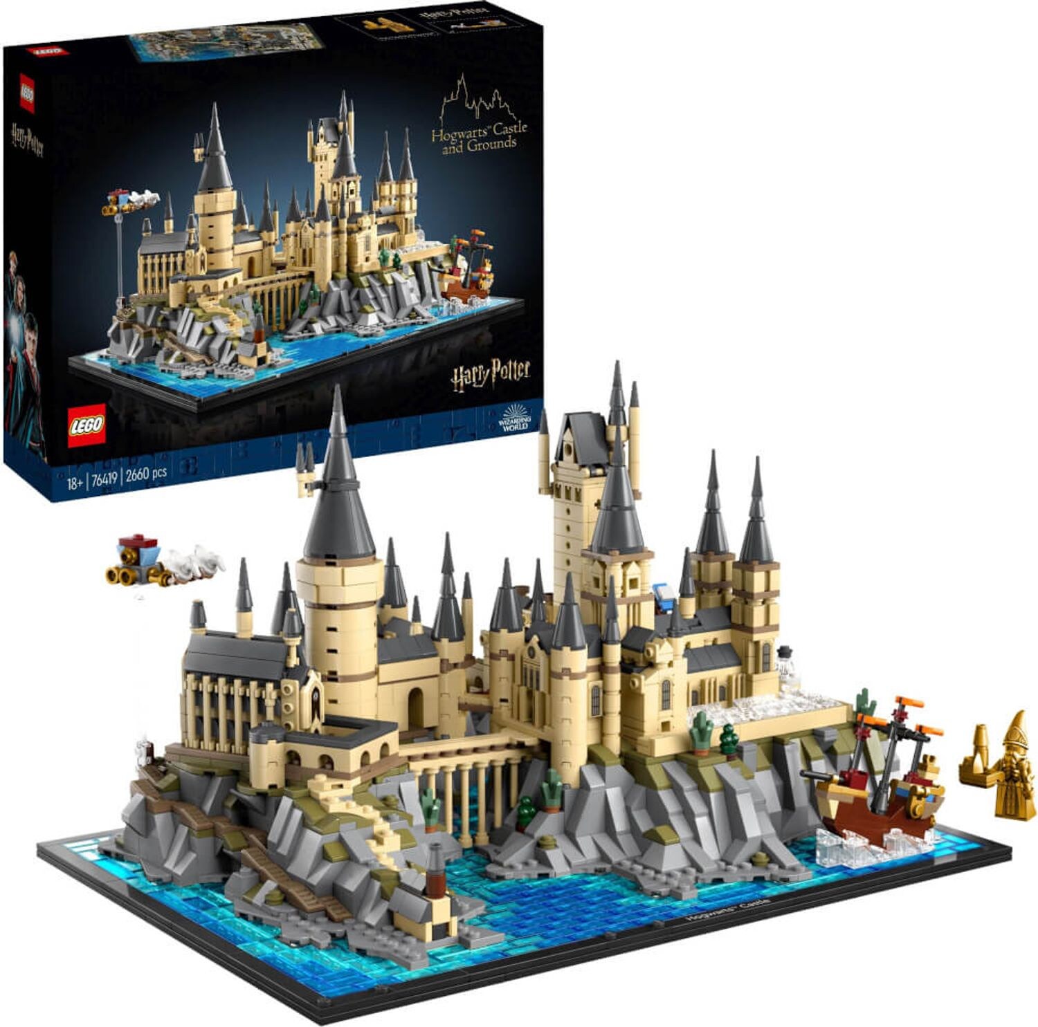 LEGO Schloss Hogwarts? mit Schlossgelände