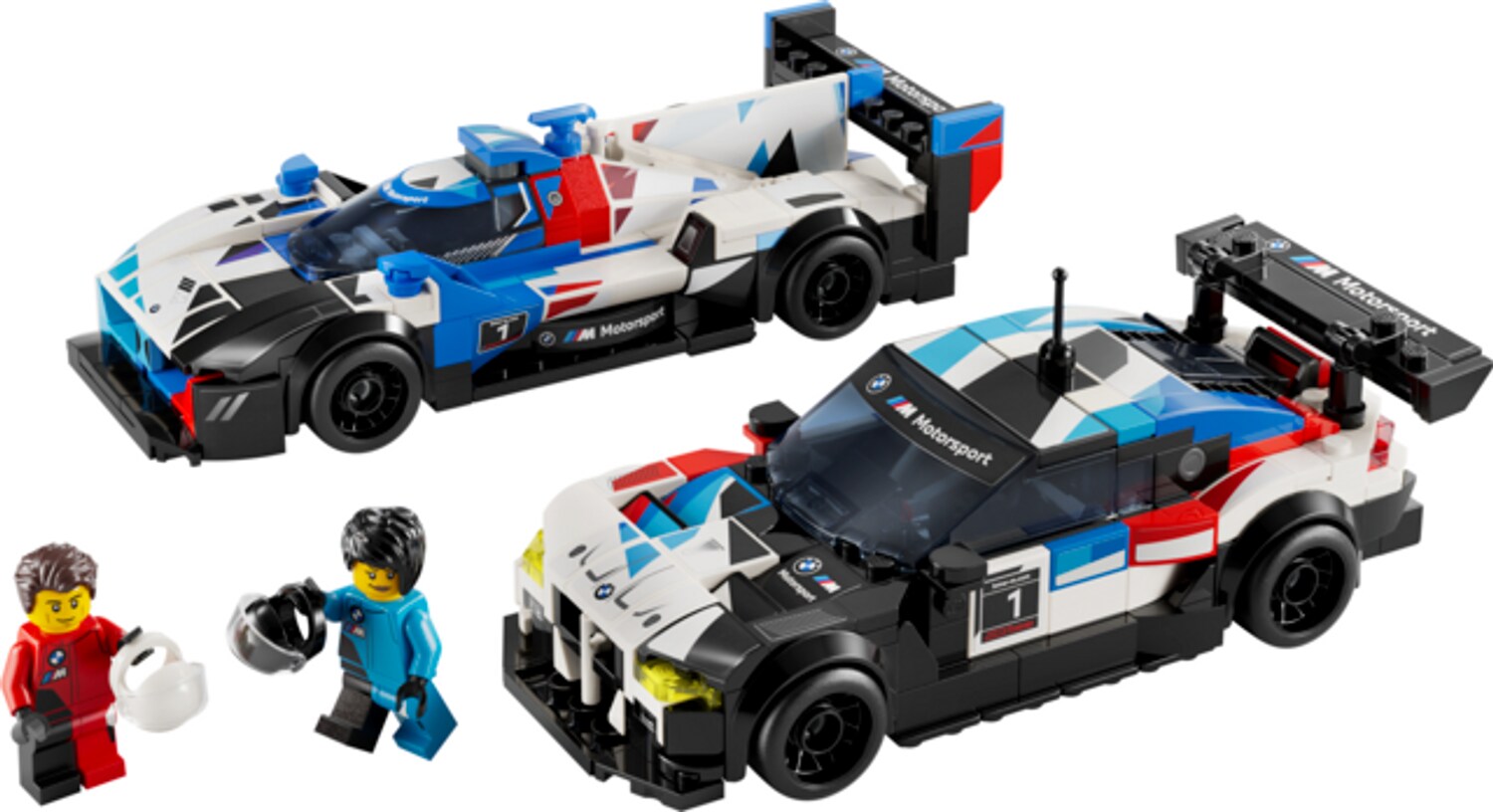 LEGO® Speed Champions BMW M4 GT3 & BMW M Hybrid V8 Rennwagen