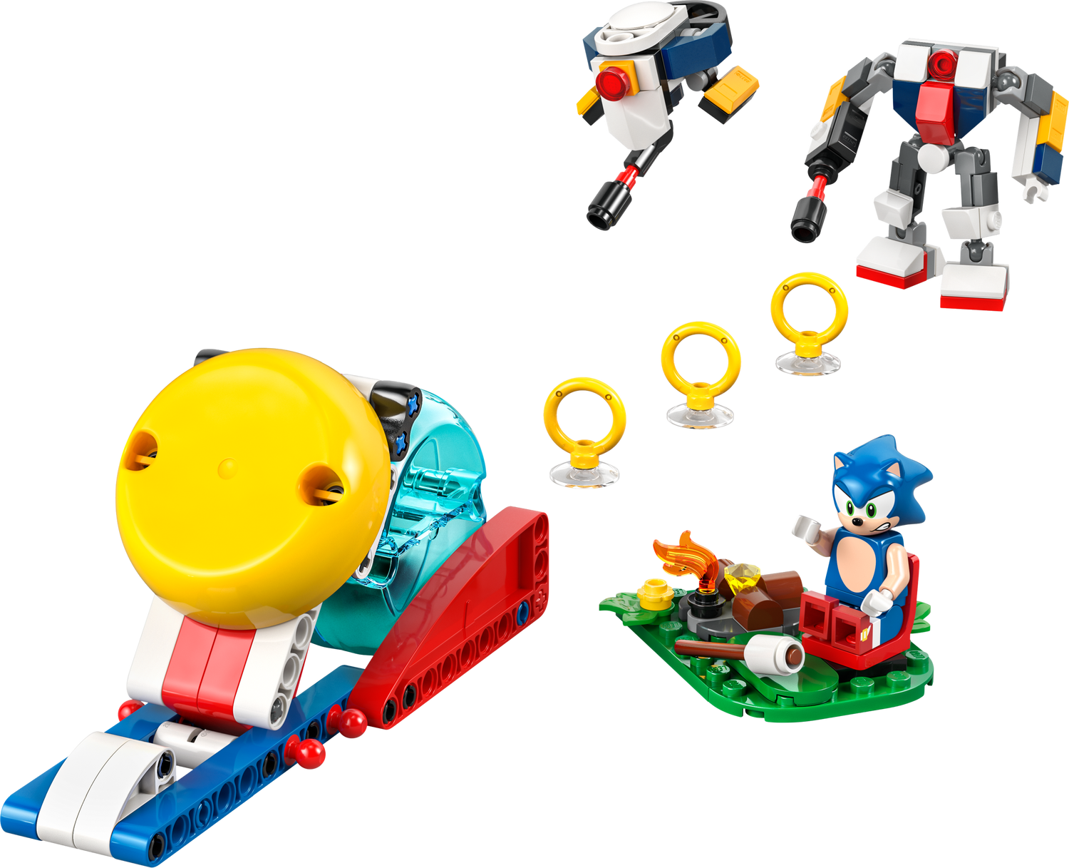 LEGO&reg; Sonic the Hedgehog&trade; Sonics Showdown am Lagerfeuer 