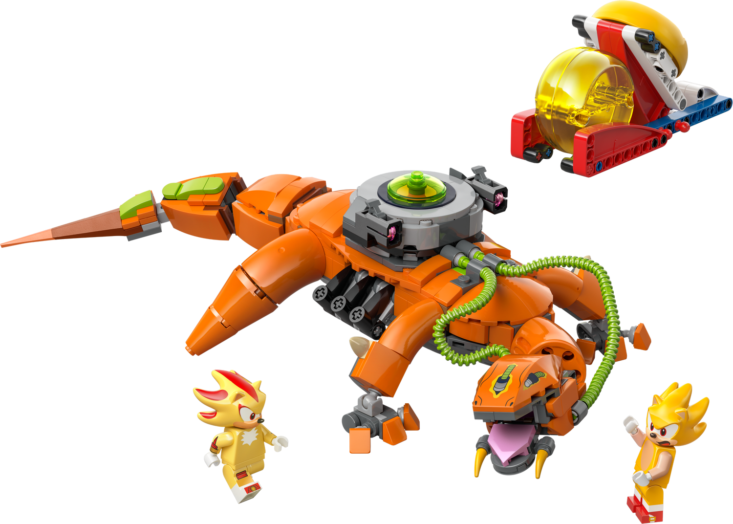 LEGO&reg; Sonic the Hedgehog&trade; Super Shadow vs. Biolizard 