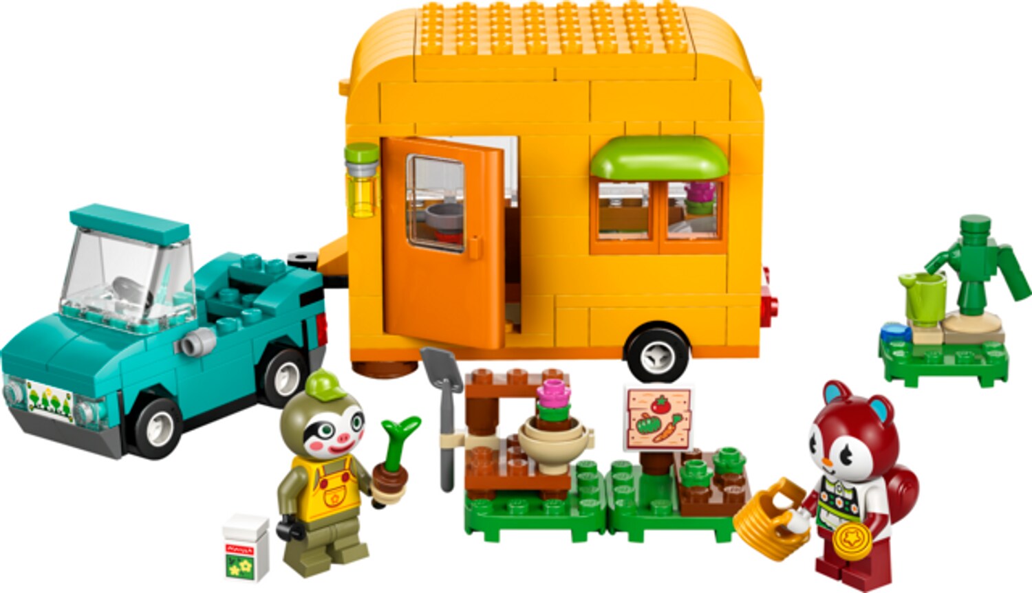 LEGO® Gerds Wohnwagen & Gärtnerei