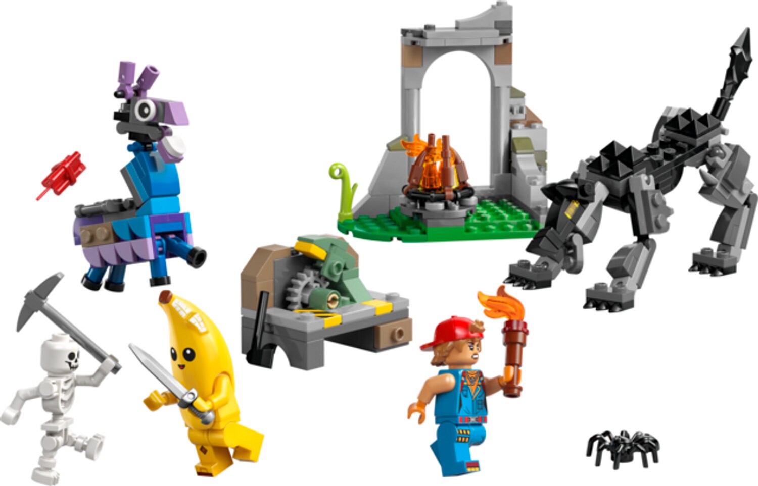 LEGO® Das Lager von Schali und der Zündkerzenkünstlerin