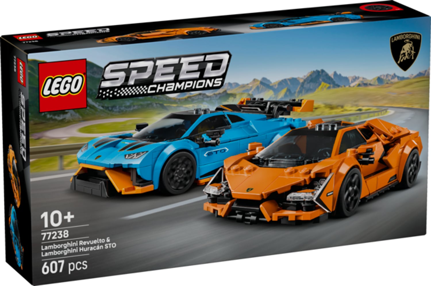 LEGO&reg; Speed Champions Lamborghini Revuelto und Hurac&aacute;n STO 