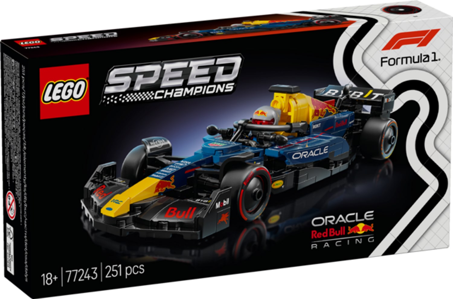 LEGO&reg; Speed Champions Oracle Red Bull Racing RB20 F1&reg; Rennauto 