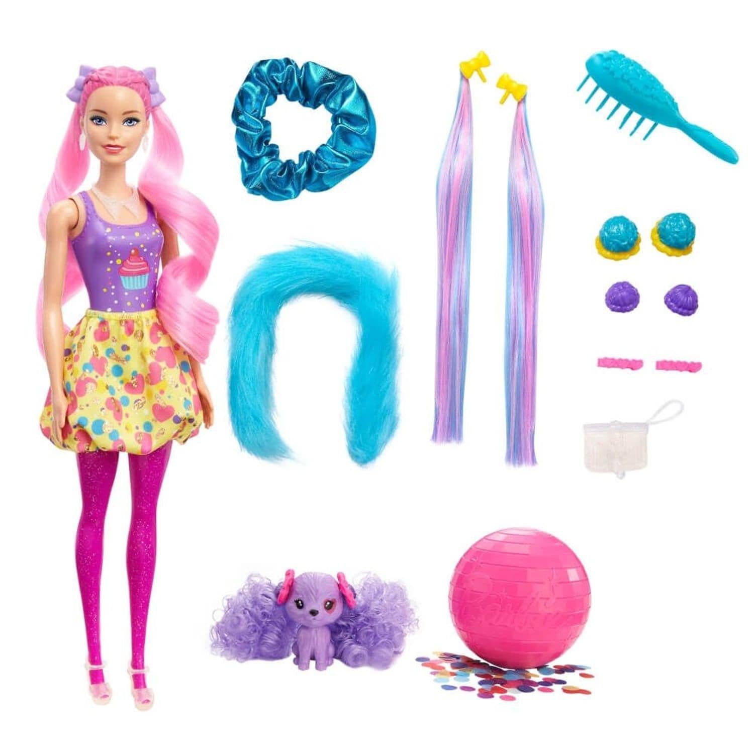 Barbie Color Reveal Hair Feature Cupcake 