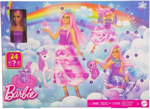 Mattel Barbie Adventskalender Winter Fairytale 