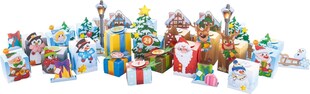 folia Bastelset Adventskalender Winterlandschaft 