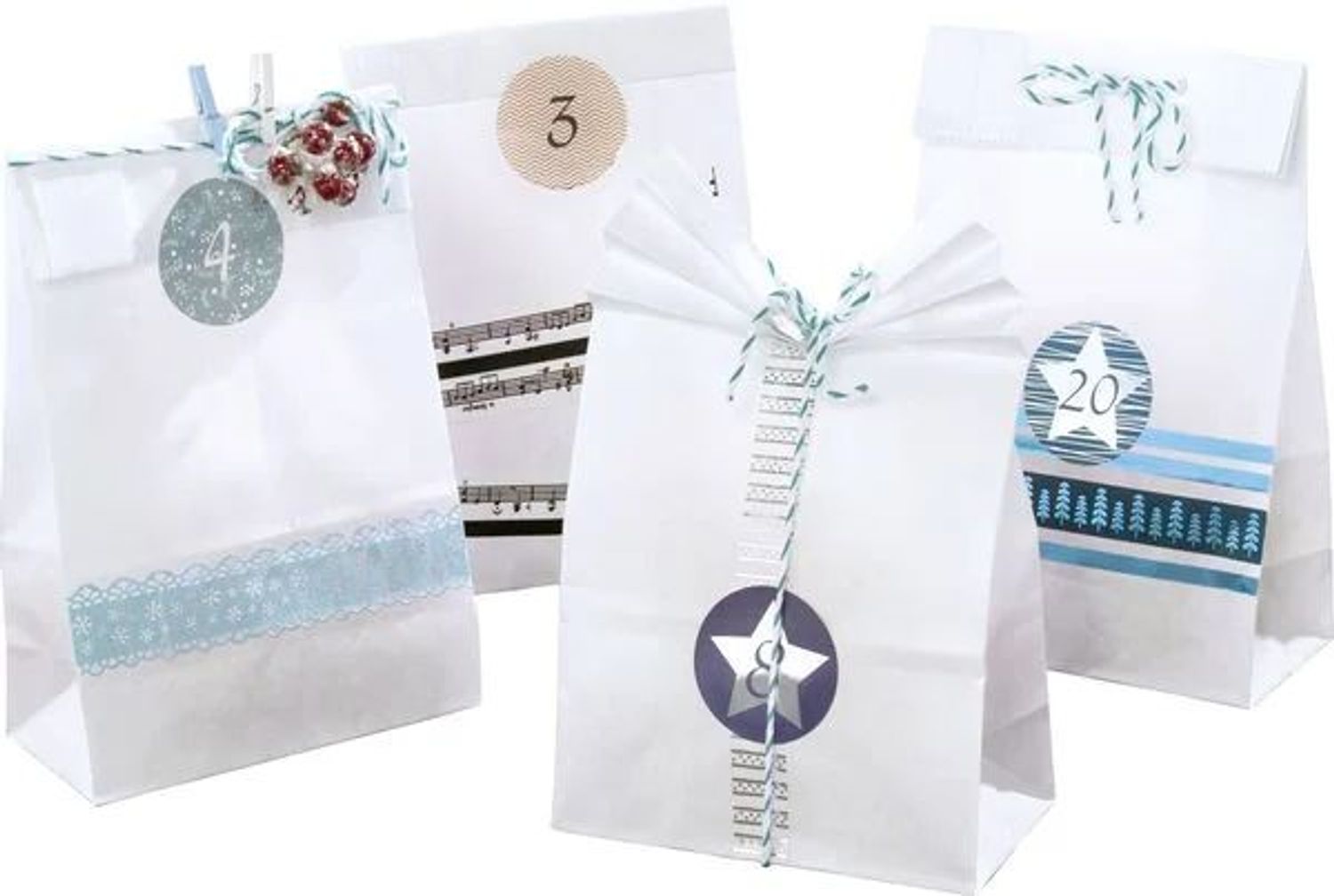 folia Bastelset Adventskalender Geschenkt&uuml;ten 