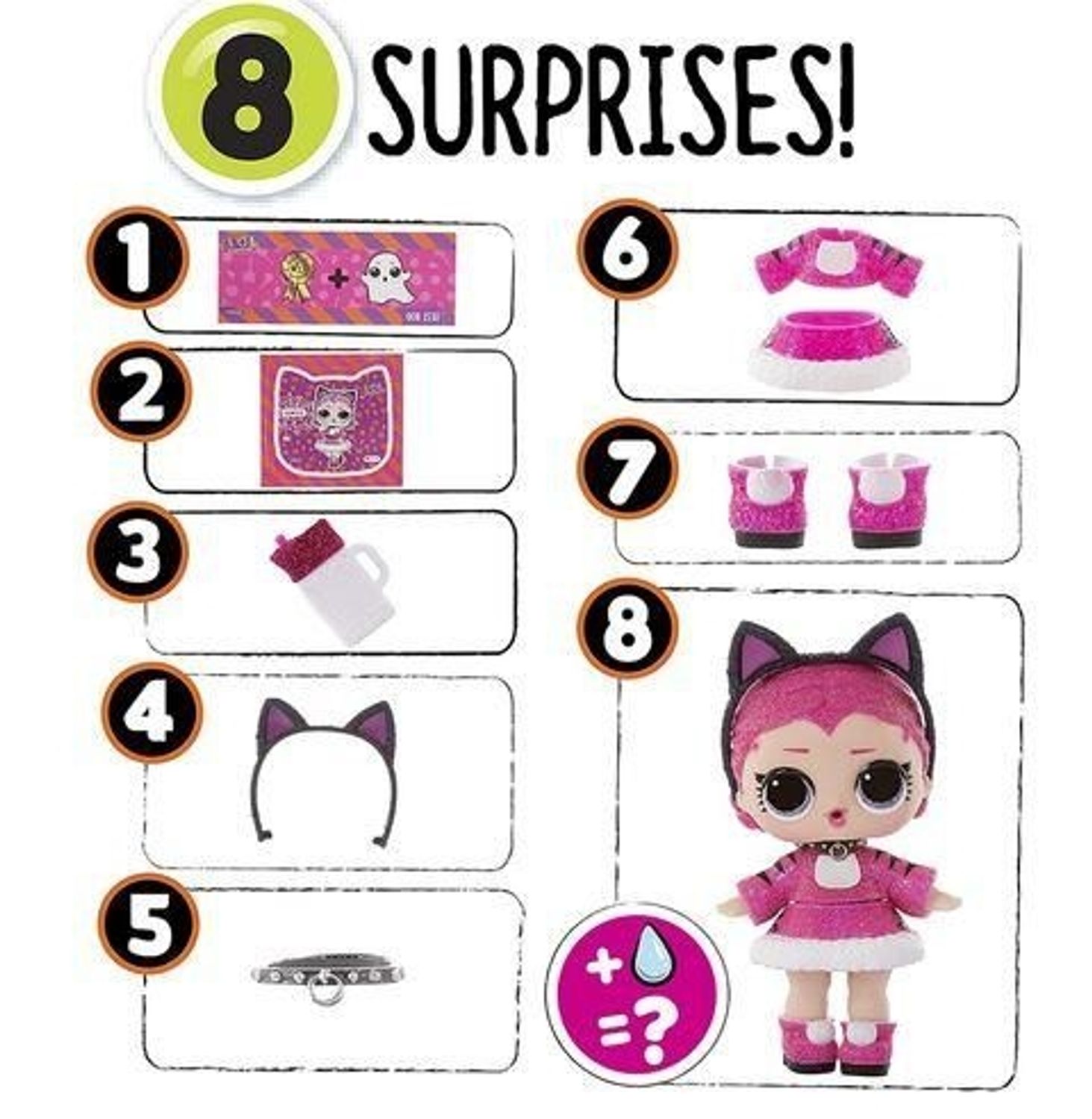 L.O.L. SURPRISE! Spooky Supreme Style 2 in Sidekick 1 St&uuml;ck 