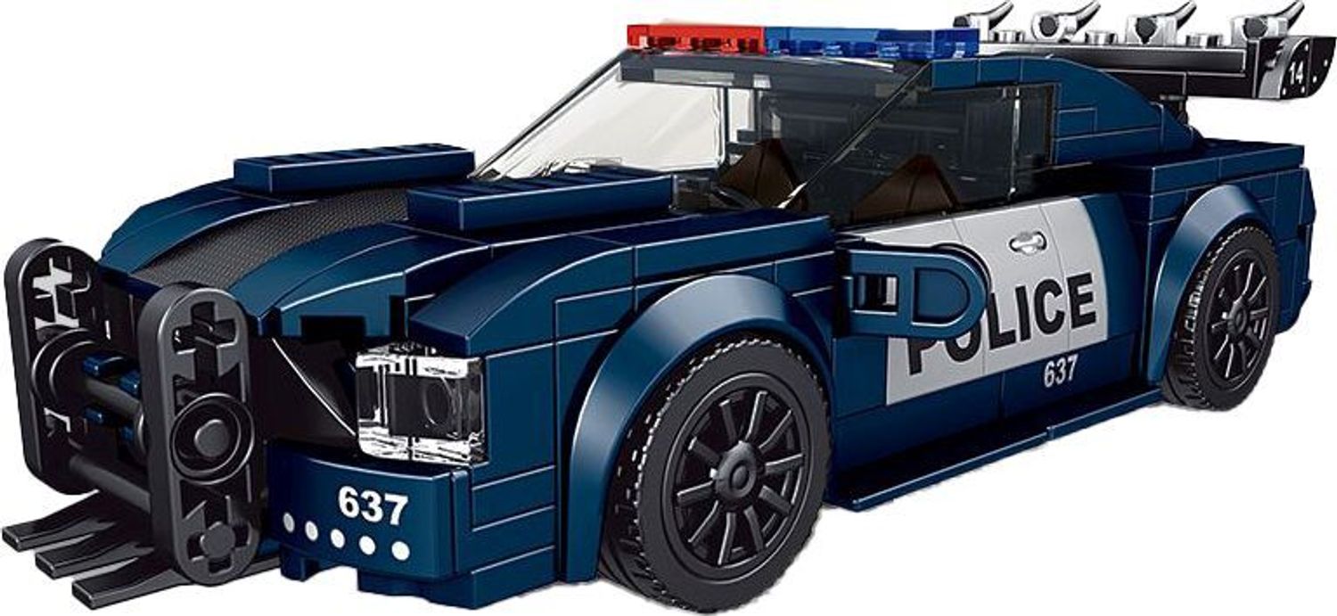 Mould King Polizeiwagen Barricade 