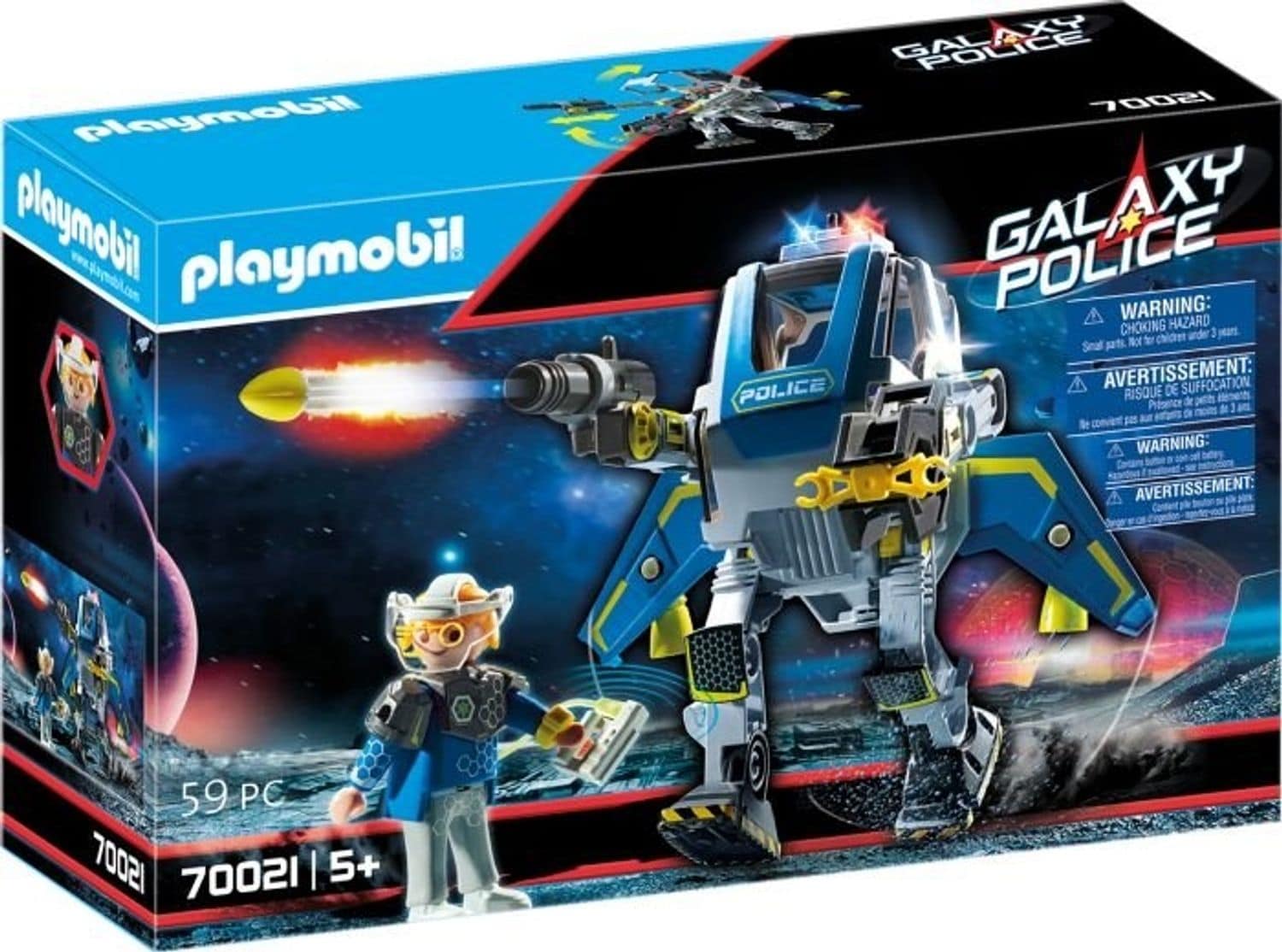 Playmobil Galaxy Police-Roboter 