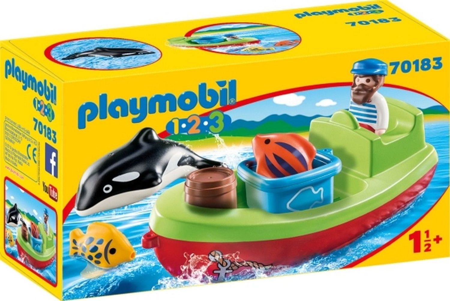 Playmobil Playmobil 70183 Seemann mit Fischerboot 