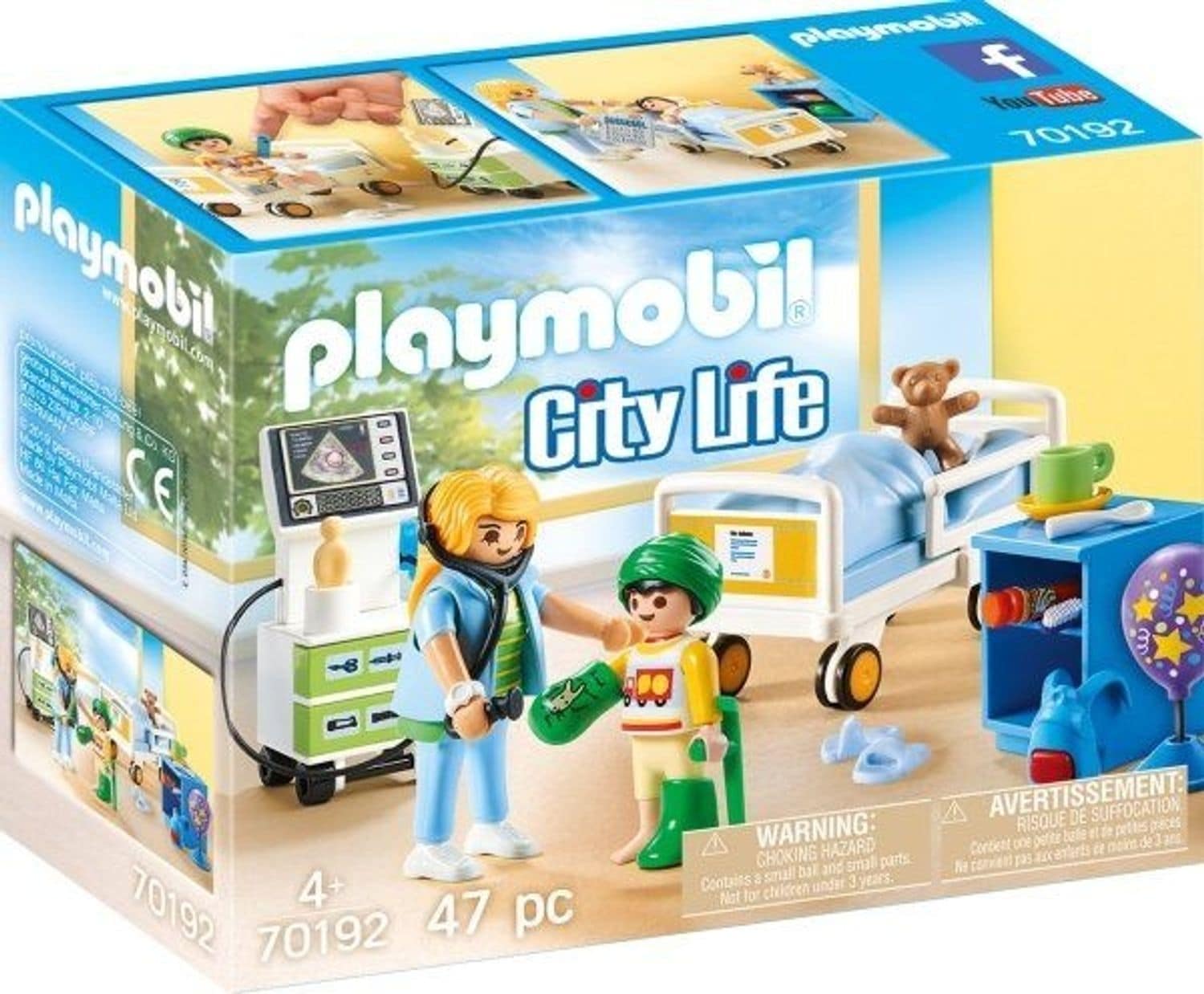Playmobil Kinderkrankenzimmer 