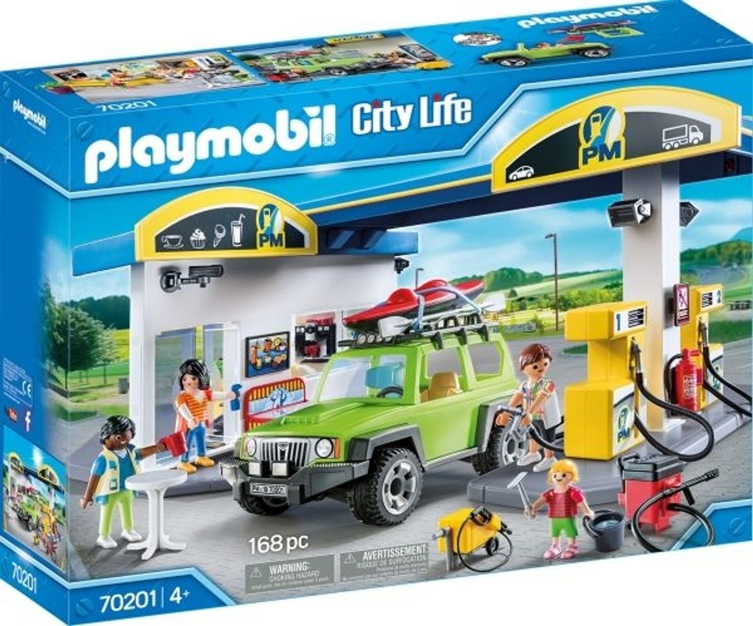 Playmobil Playmobil 70201 Gro&szlig;e Tankstelle 