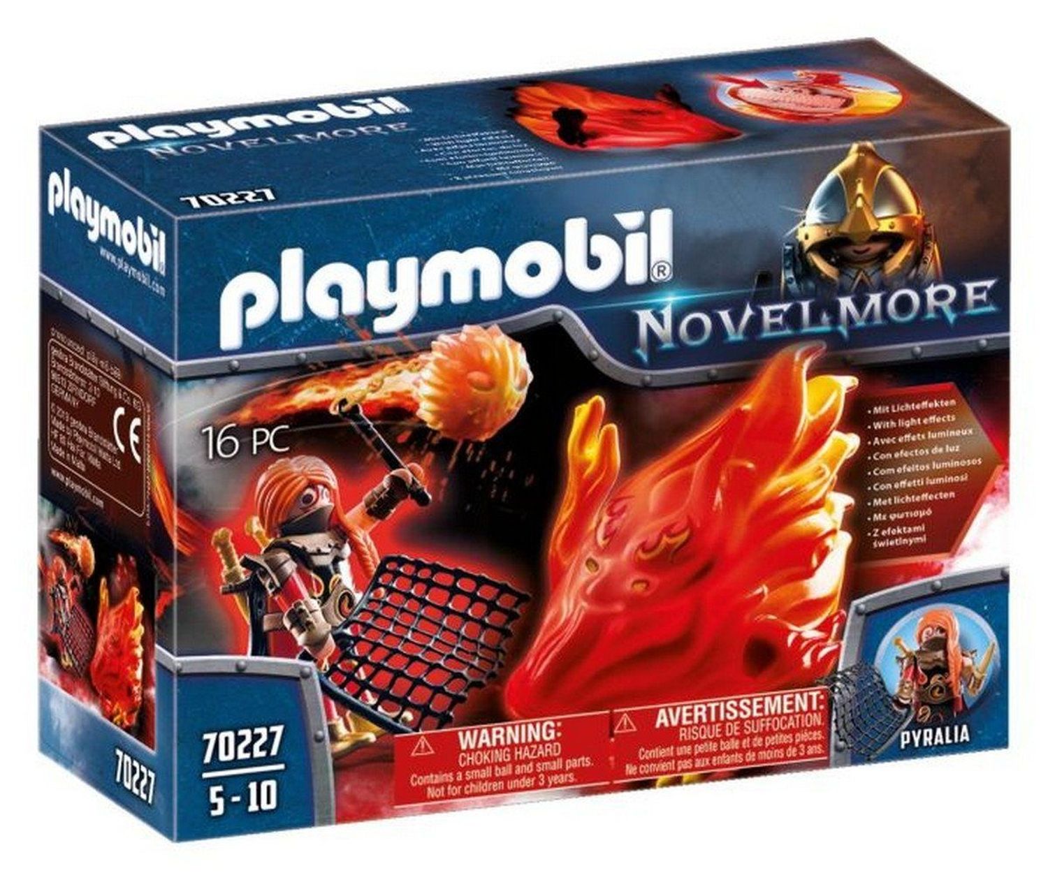 Playmobil Burnham Raiders Feuergeist und die H&uuml;terin des Feuers 