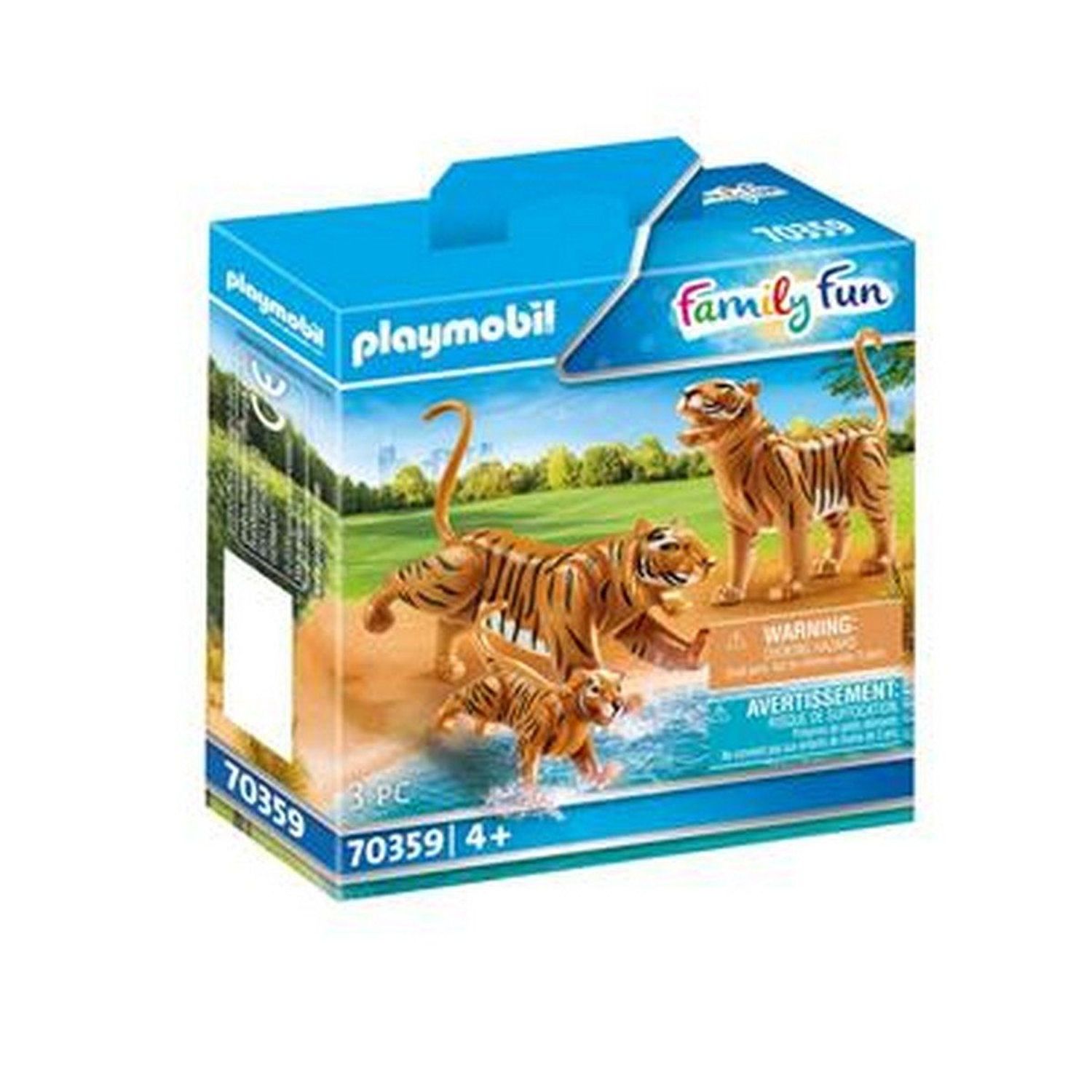 Playmobil 2 Tiger mit Baby 