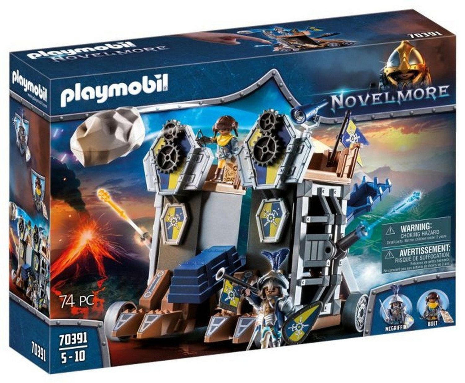 Playmobil Novelmore Mobile Katapultfestung 
