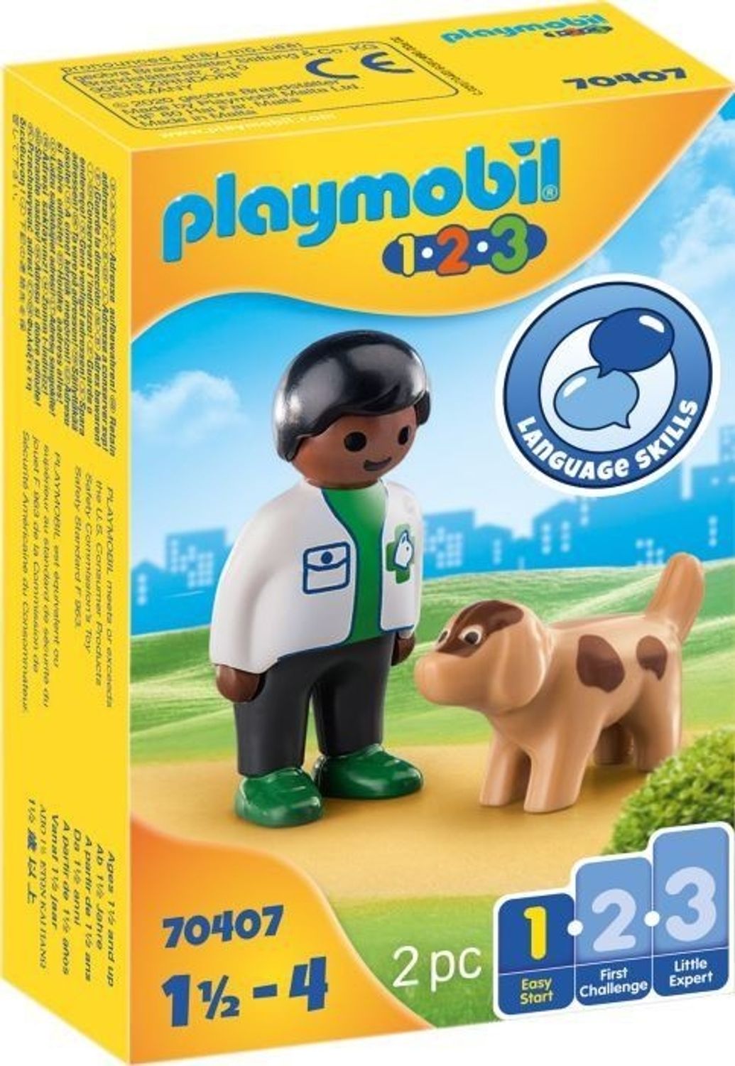 Playmobil Tierarzt mit Hund 