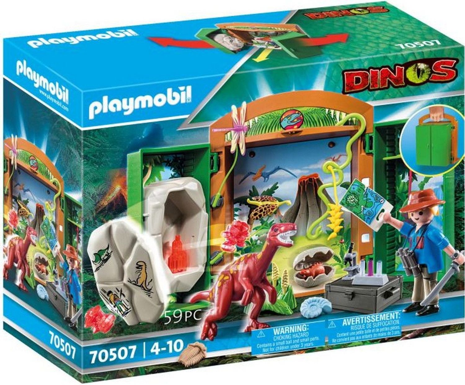 Playmobil Playmobil 70507 Spielbox ''Dinoforscher'' 