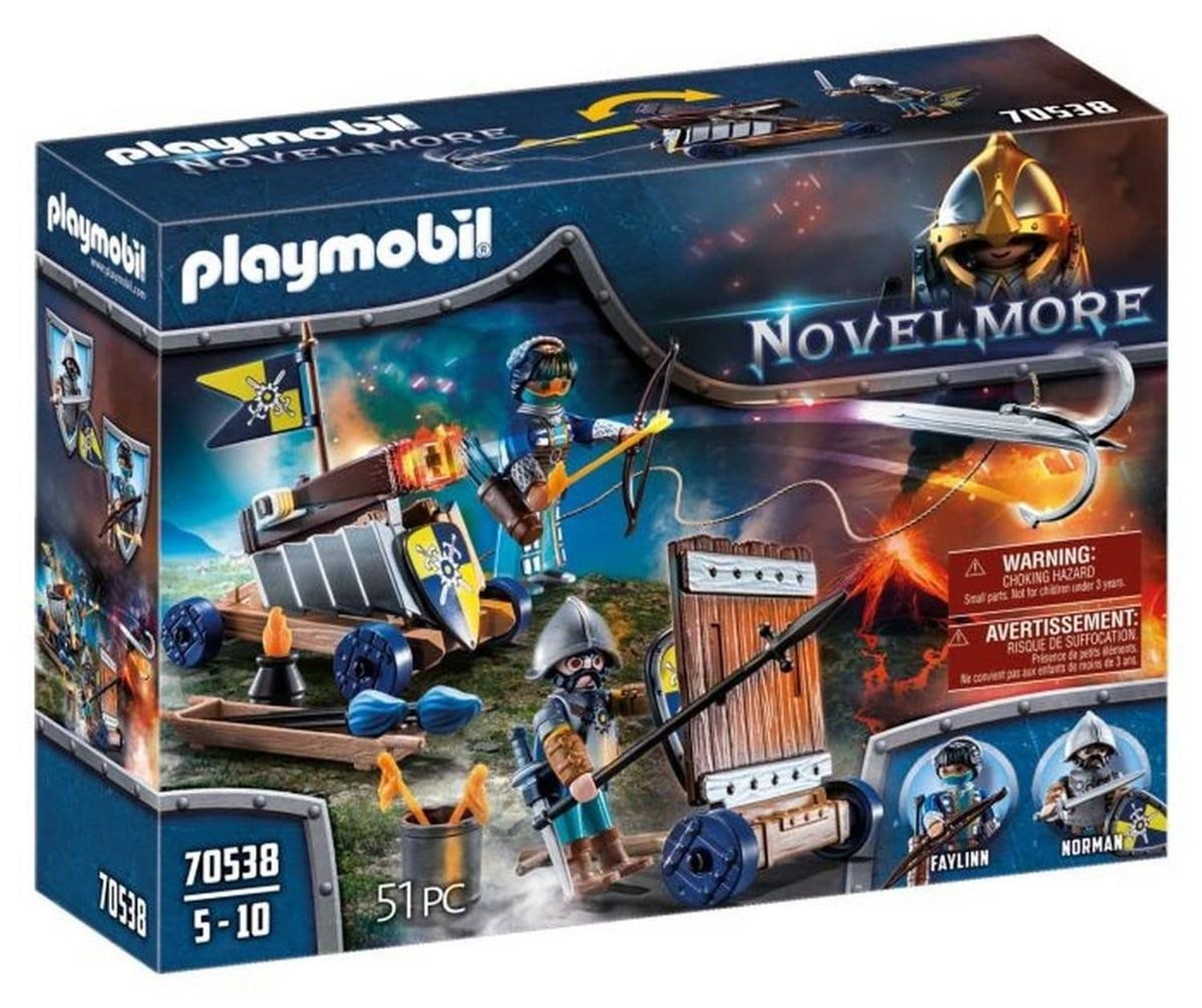 Playmobil Playmobil 70538 Novelmore Angriffstrupp 