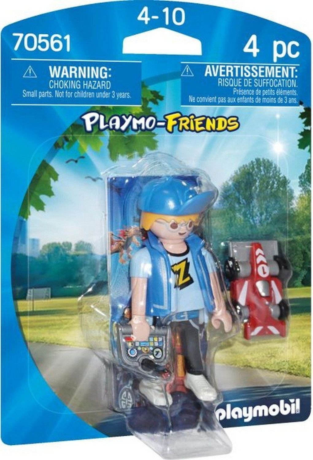 Playmobil Teenie mit RC-Car 