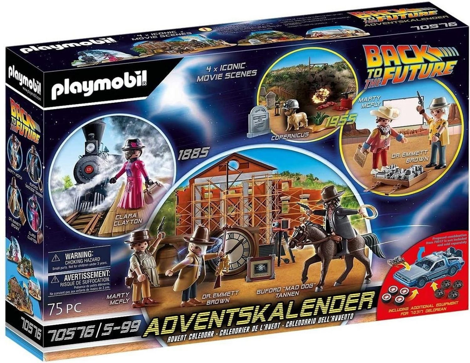 Playmobil Back to the Future Part III Kalender 
