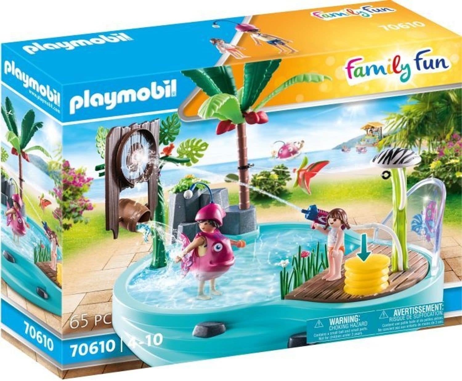 Playmobil Spa&szlig;becken mit Wasserspritze 