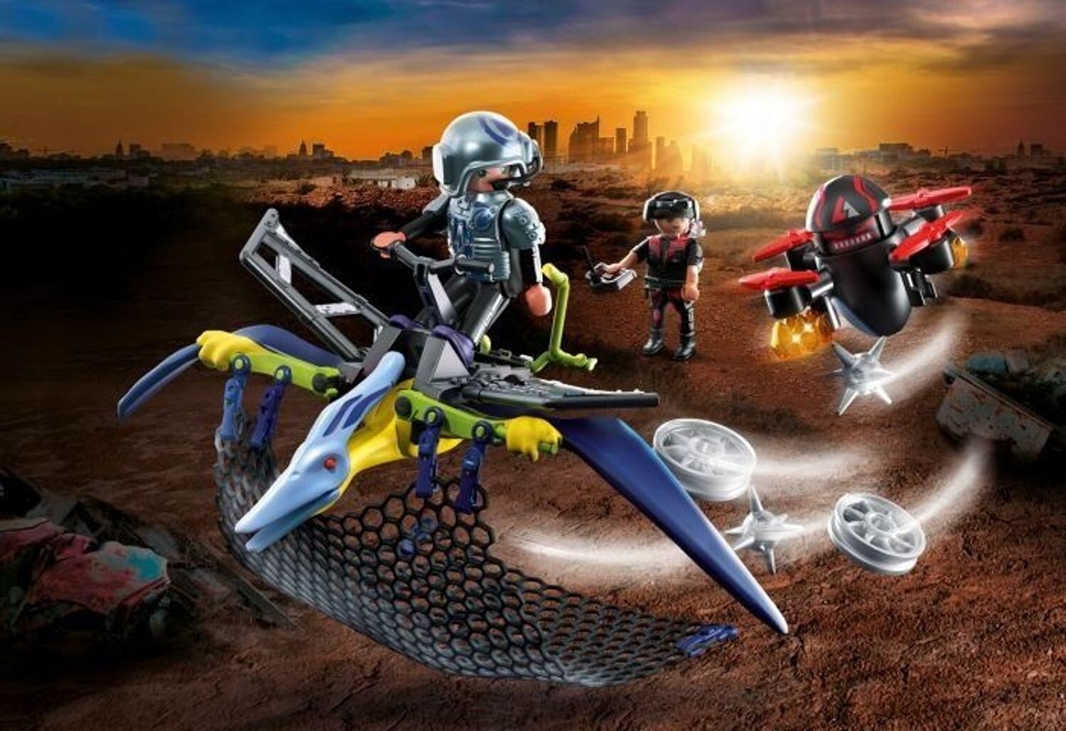 Playmobil Pteranodon: Attacke aus der Luft