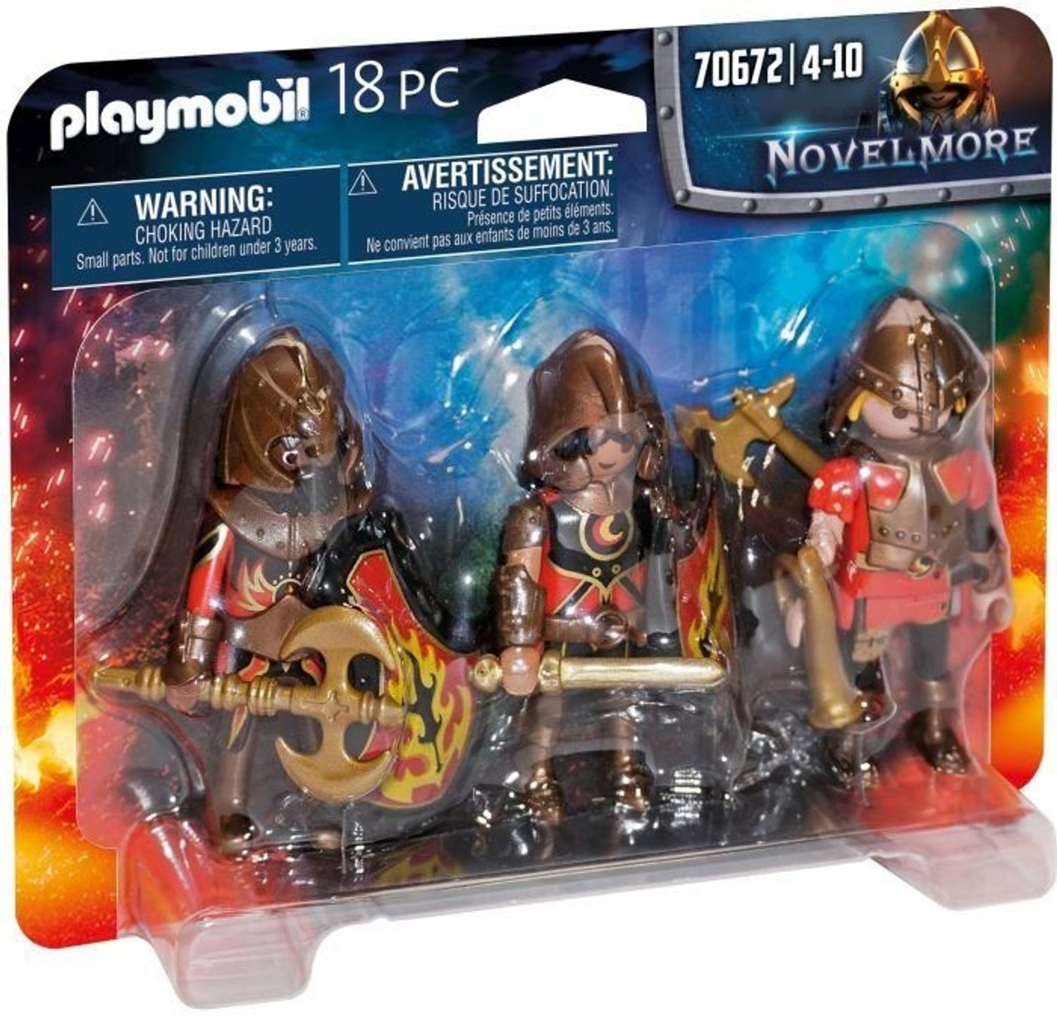 Playmobil 3er Set Burnham Raiders 