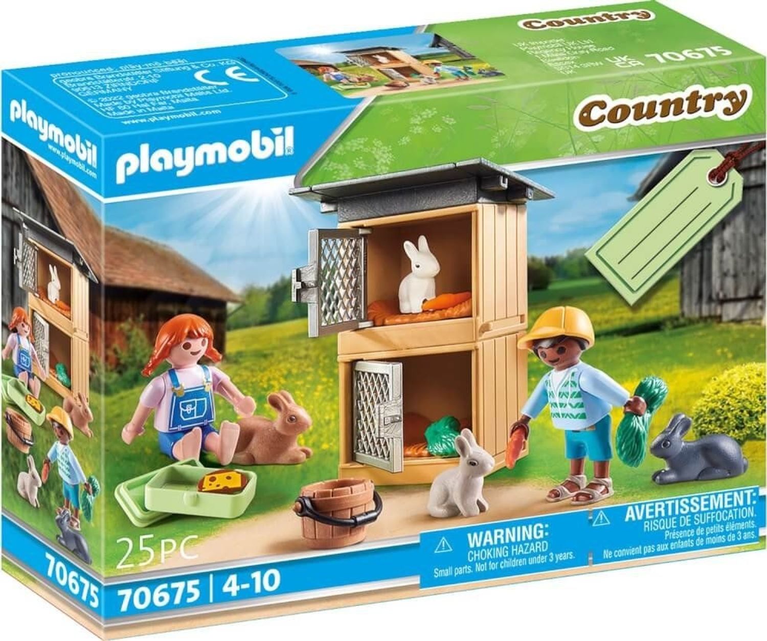 Playmobil Kaninchenf&uuml;tterung 