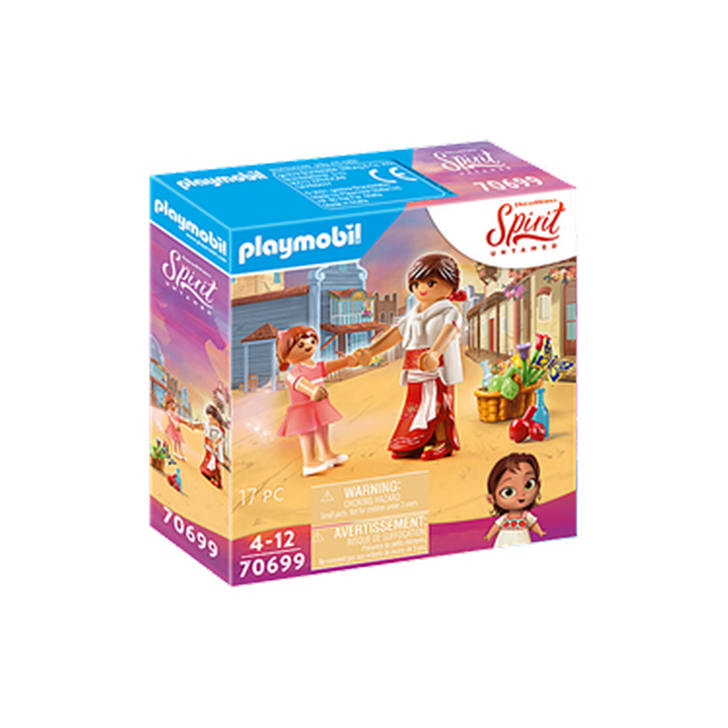Playmobil Klein Lucky & Mama Milagro 