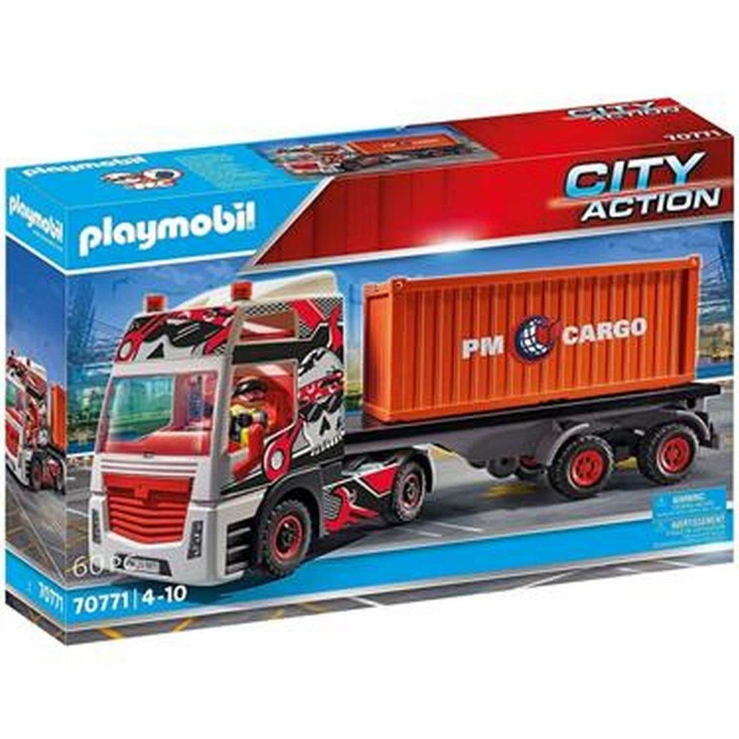 Playmobil LKW mit Anh&auml;nger 