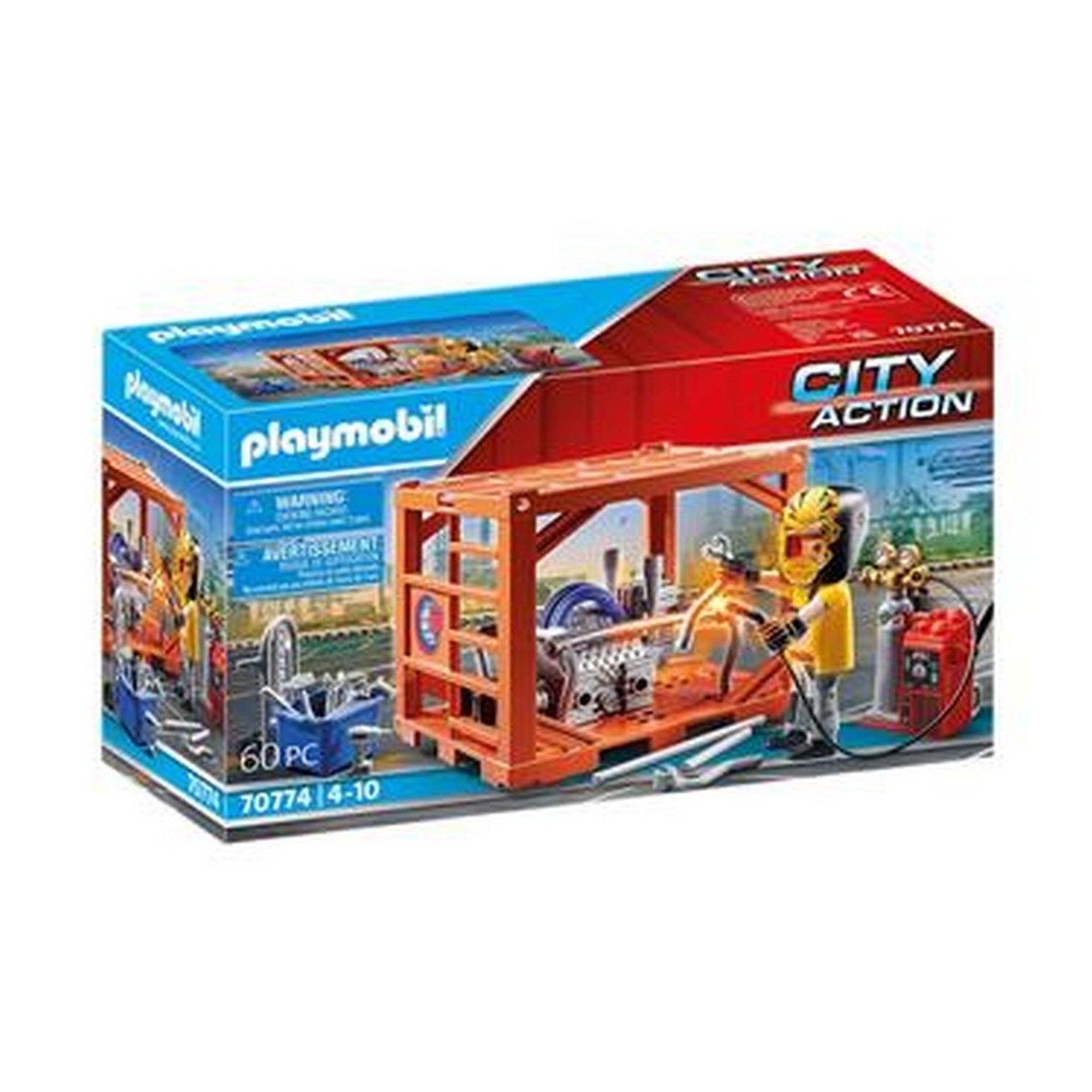 Playmobil Containerfertigung 