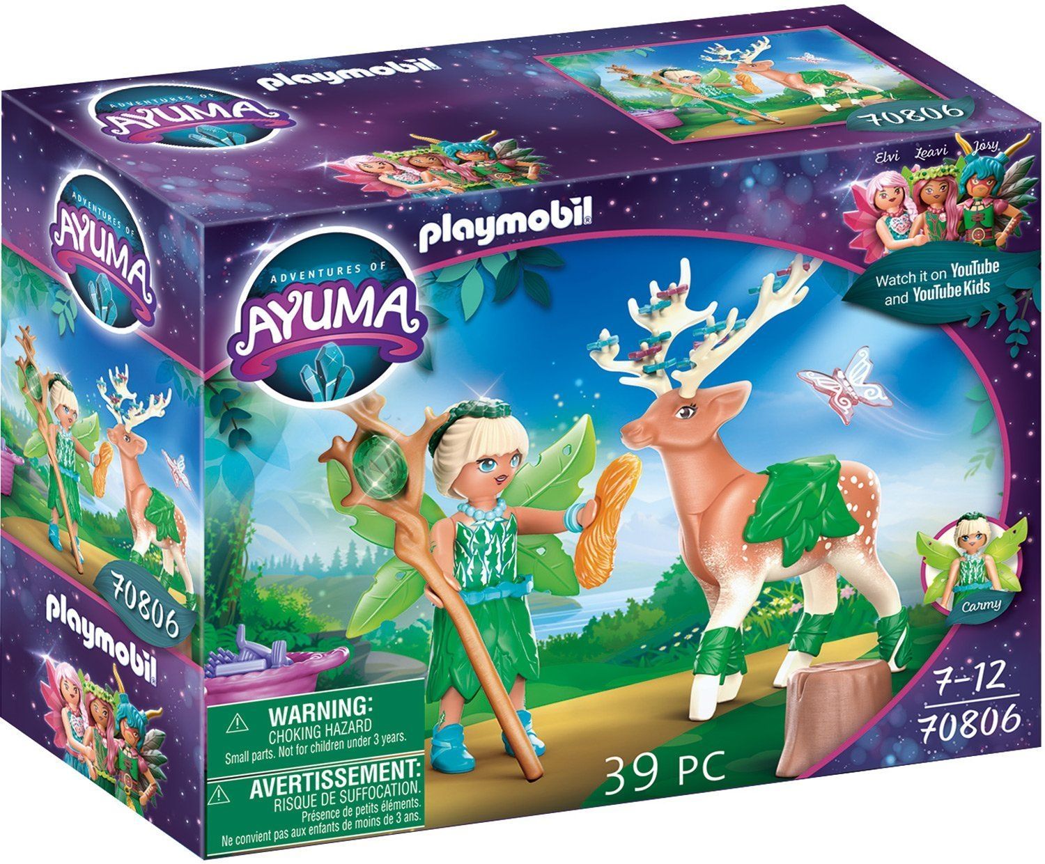 Playmobil Forest Fairy mit Seelentier 
