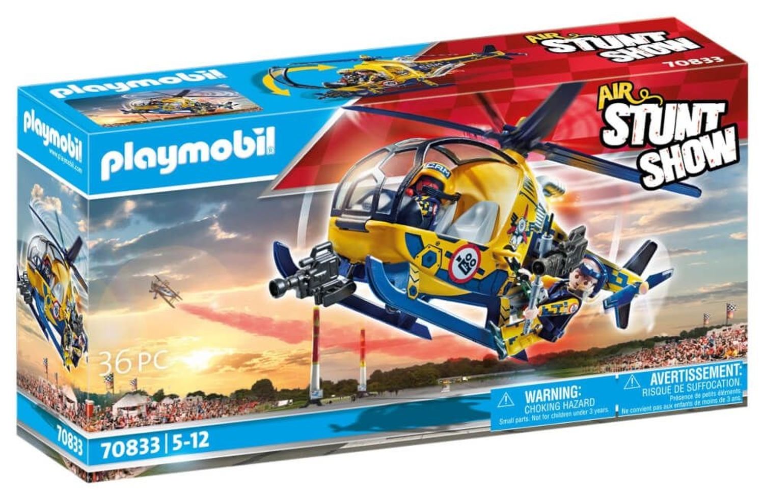 Playmobil Filmcrew-Helikopter 
