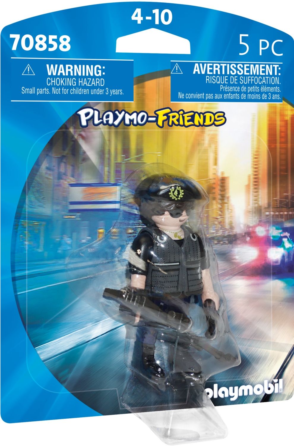 Playmobil Polizist mit Zubeh&ouml;r 