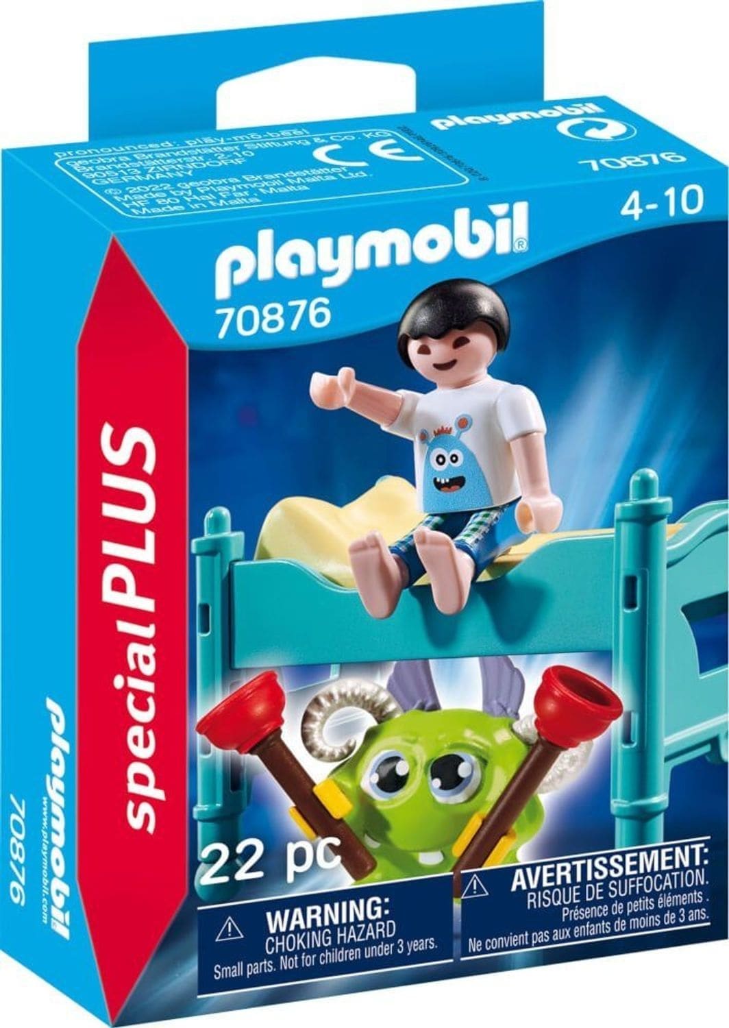Playmobil Kind mit Monsterchen 