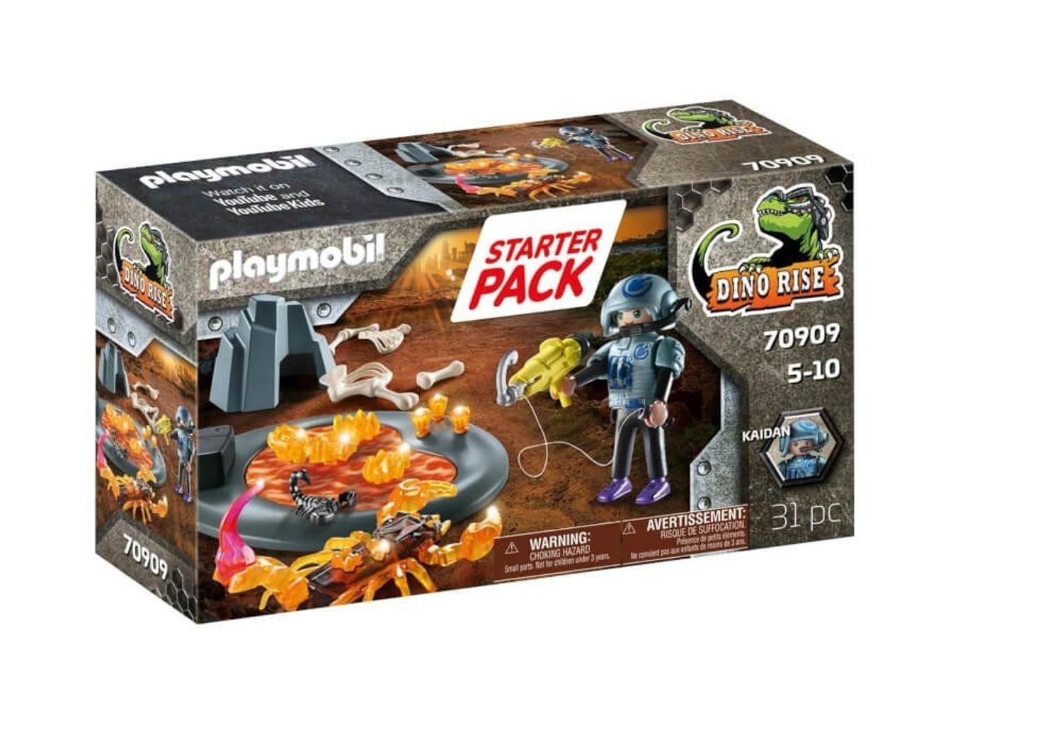 Playmobil Kampf gegen den Feuerskorpion Starter Pack 