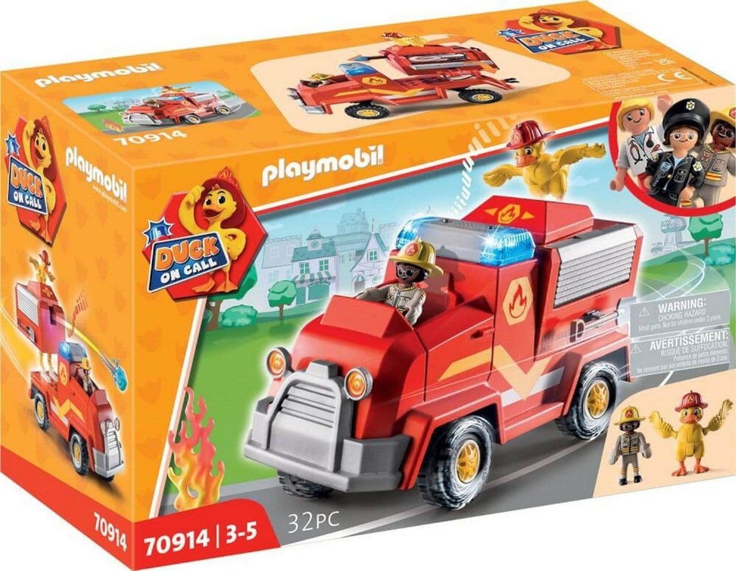 Playmobil Feuerwehr Einsatzfahrzeug 