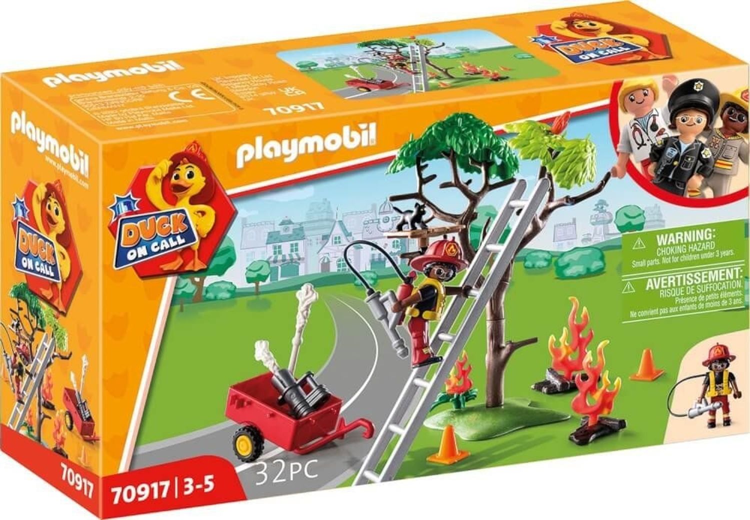 Playmobil Feuerwehr Action. Rette die Katze! 