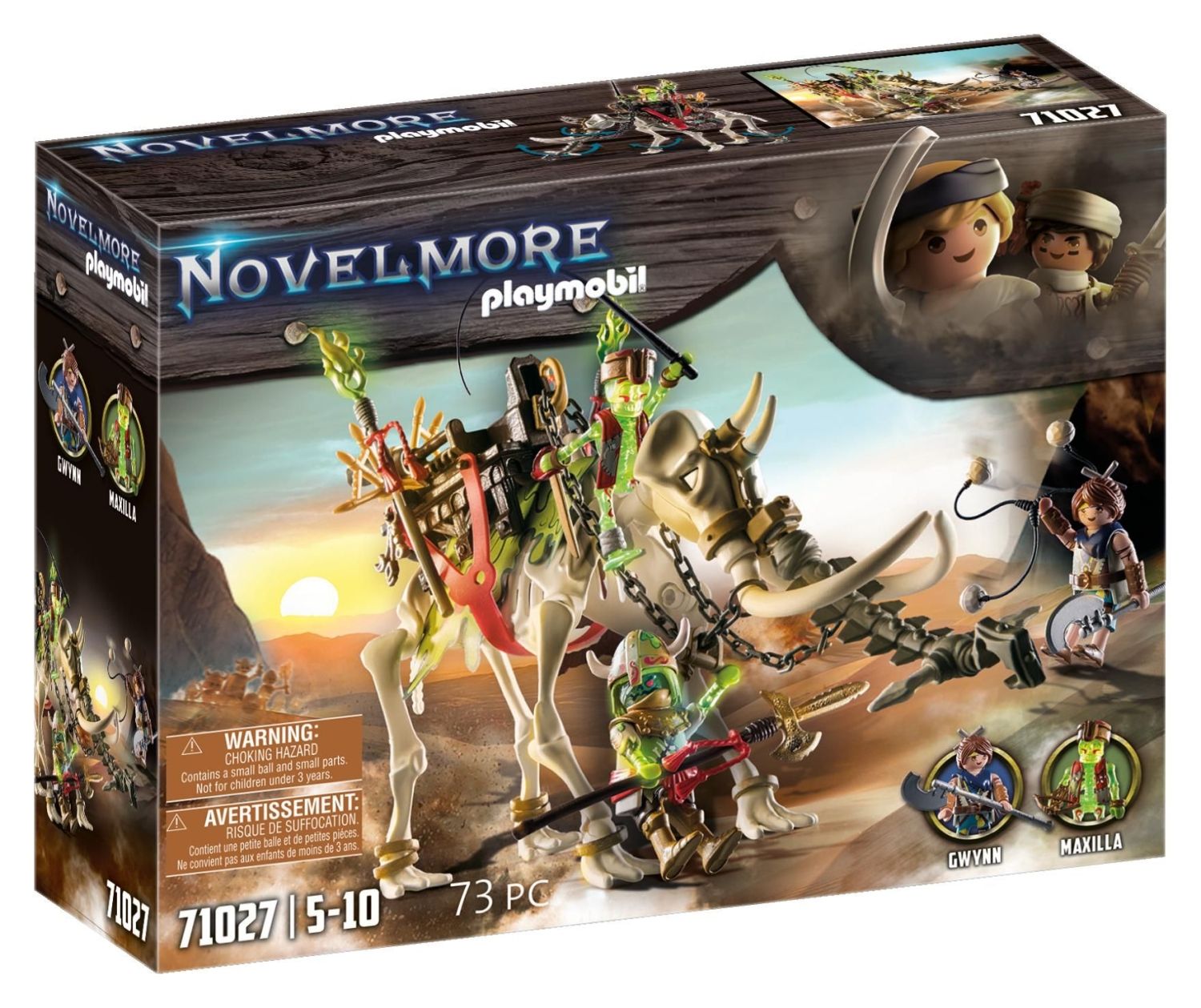 Playmobil Sal'ahari Sands Mammut Attacke 