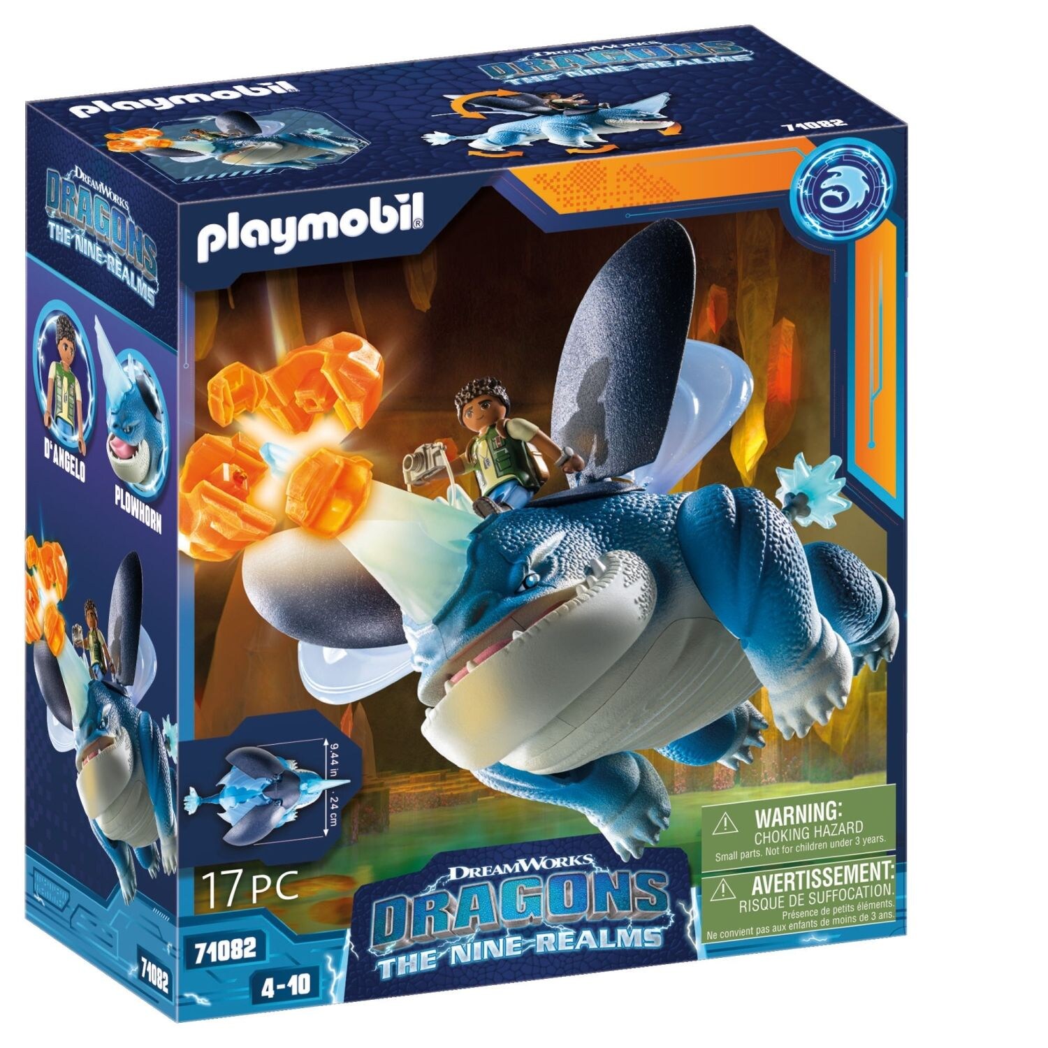 Playmobil Plowhorn & D'Angelo