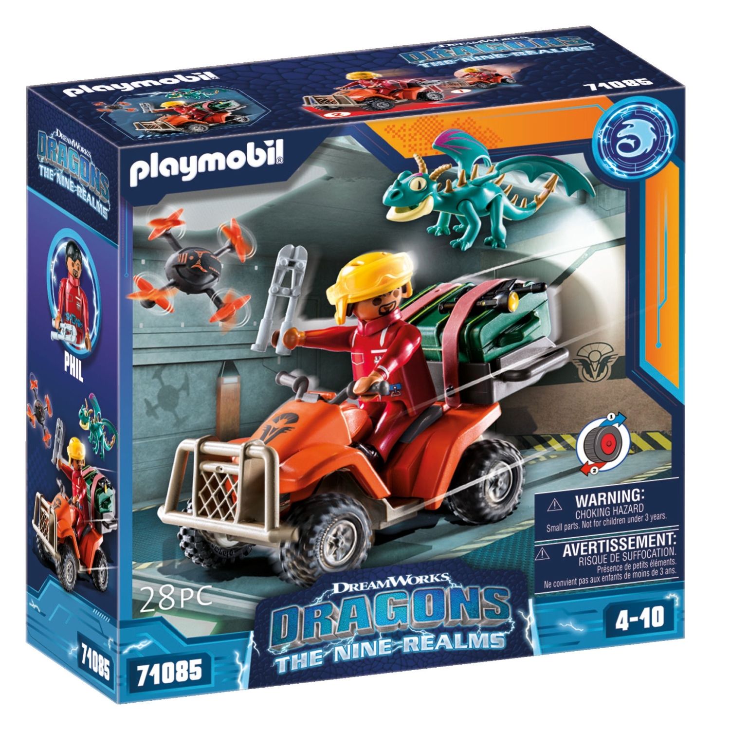 Playmobil Icaris Quad & Phil 