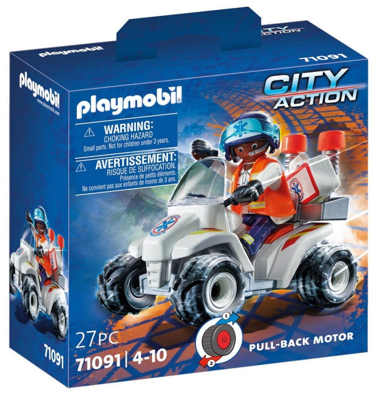 Playmobil Rettungs-Speed Quad 